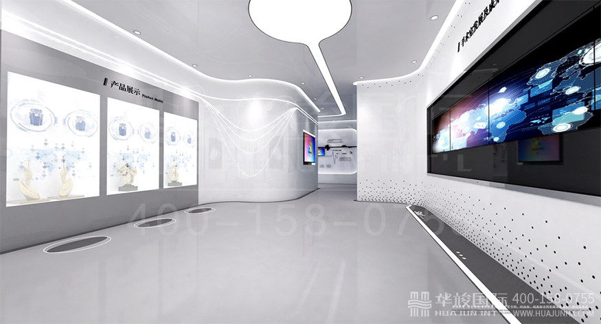 華劍建設(shè)集團(tuán)智慧醫(yī)療展廳設(shè)計設(shè)備展示