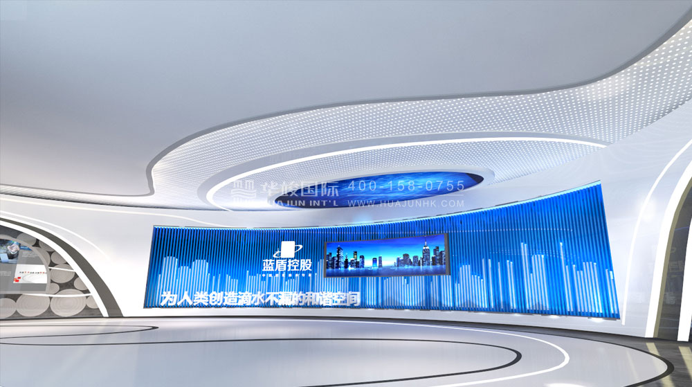 藍盾控股深汕展廳設(shè)計序廳
